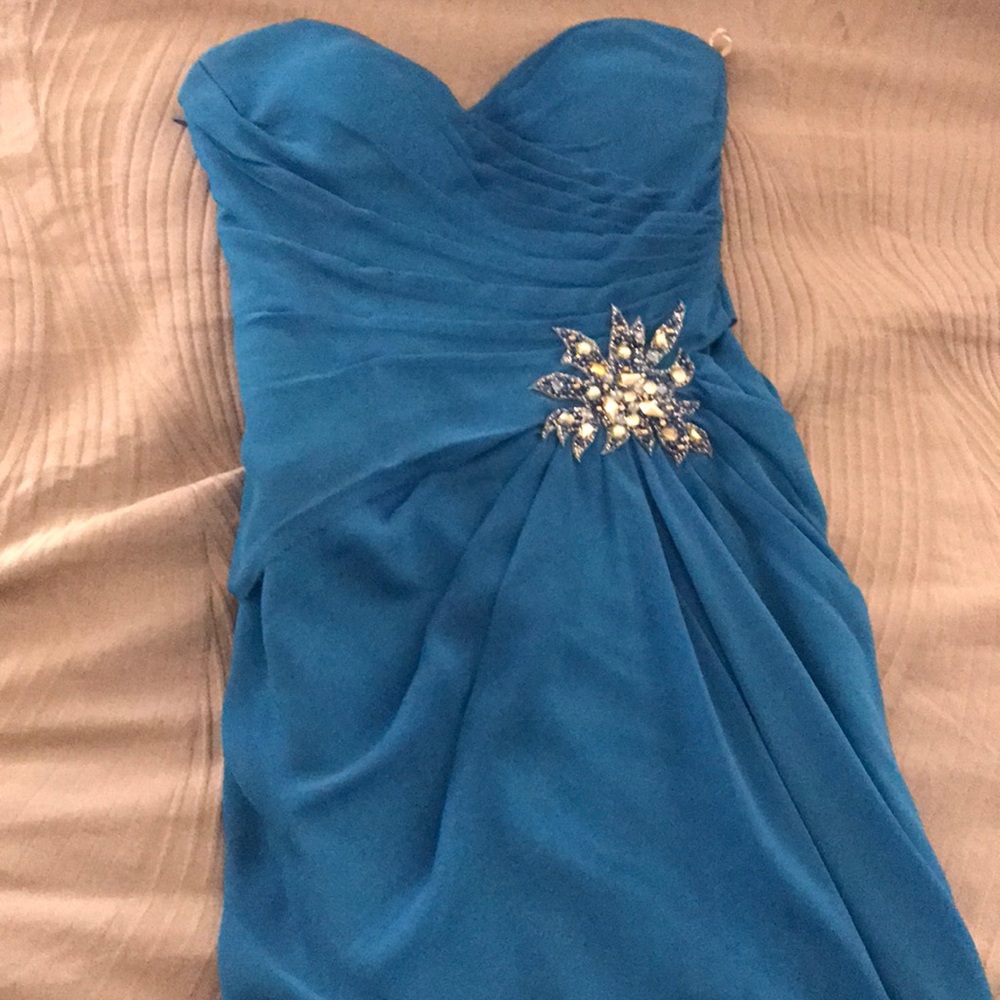 Blue Prom Long Dress